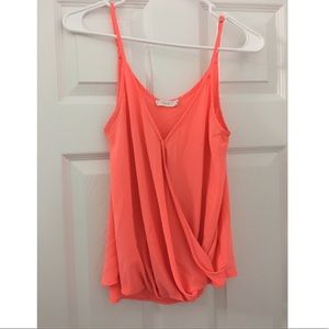 LUSH Coral Blouse
